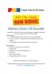 DELIVERY DRIVER CPT.2024
